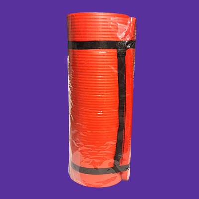 BalanceFrom High Density Red Yoga/Exercise Mat (New in Box)