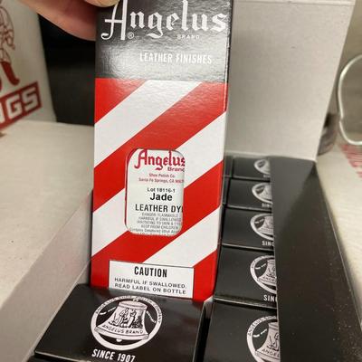 Shelf 53 Inventory Angelus Leather Dye Shoe Dressing 40 Cases or 1,440 Bottles