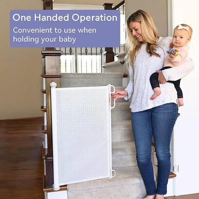 Momcozy White Retractble Safety Gate (New in Box)