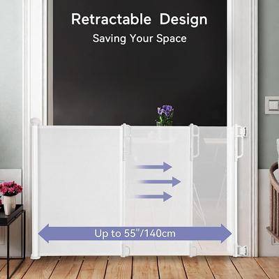 Momcozy White Retractble Safety Gate (New in Box)