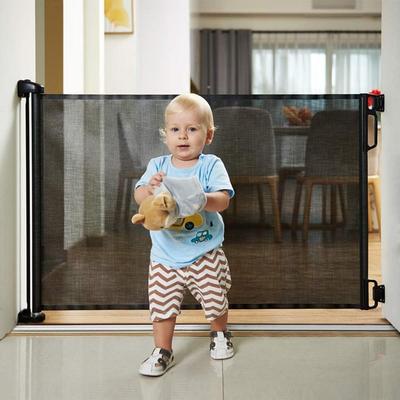 Easybaby Black Retractable Safety Gate (New in Box)