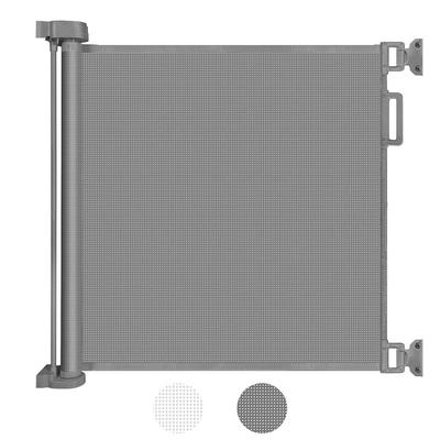 Looxii Gray Retractable Safety Gate (New in Box)