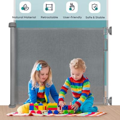 Looxii Gray Retractable Safety Gate (New in Box)
