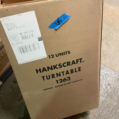 Shelf 65 Inventory HanksCraft Pottery Turntable Battery 21 Units