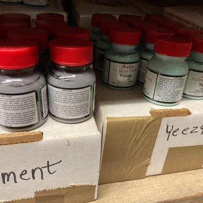 Shelf 69 Inventory Angelus COLLECTORS EDITION Acrylic Leather Paint 500+ 1oz Bottles