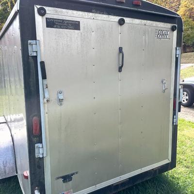 18' V Nose Enclosed Trailer