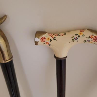 Collection of Canes and Walking Sticks (L-CE)