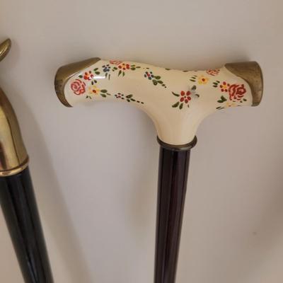 Collection of Canes and Walking Sticks (L-CE)
