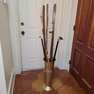 Collection of Canes and Walking Sticks (L-CE)