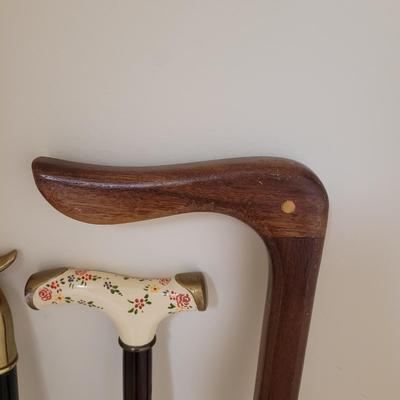Collection of Canes and Walking Sticks (L-CE)