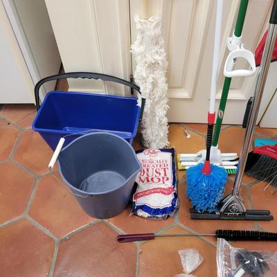Assortment of Cleaning Tools and Accessories (L-CE)