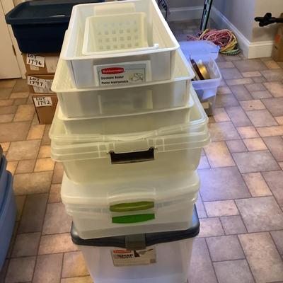 US 2243 Rubbermaid & Sterilite Containers Organizers