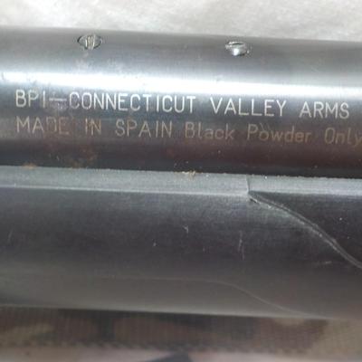 Conn. Valley Arms, Buckhorn Magnum Black powder,  50 Cal. 1:28 twist Magnum, est. $150 to $300.