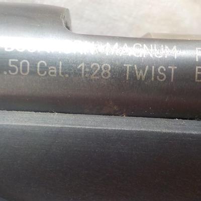 Conn. Valley Arms, Buckhorn Magnum Black powder,  50 Cal. 1:28 twist Magnum, est. $150 to $300.