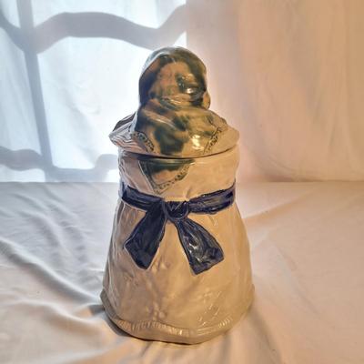Vintage Kitchen Witch Cookie Jar (K-CE)