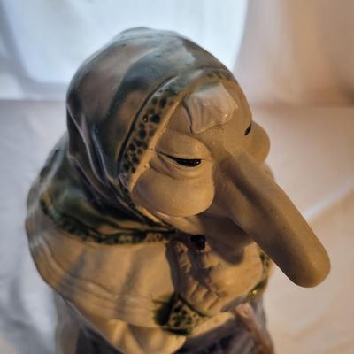 Vintage Kitchen Witch Cookie Jar (K-CE)