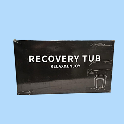 Large Black Portable Ice Bath for Recovry/Cold Water Therapy (New in Box)