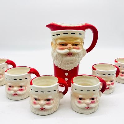 Vintage JAPAN Christmas Santa