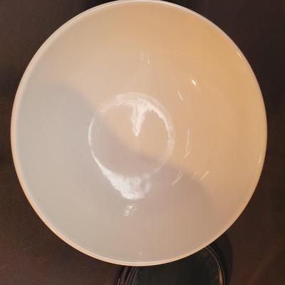 Asian Floral Ceramic Serving Bowl (K-CE)