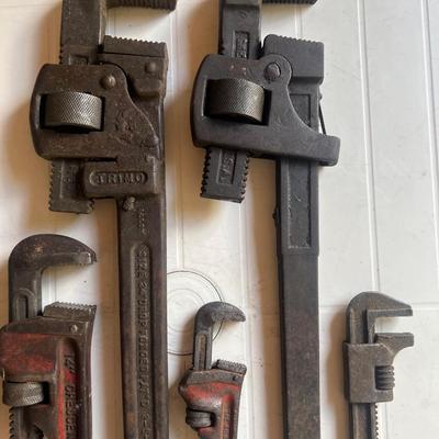 Pipe Wrench Lot