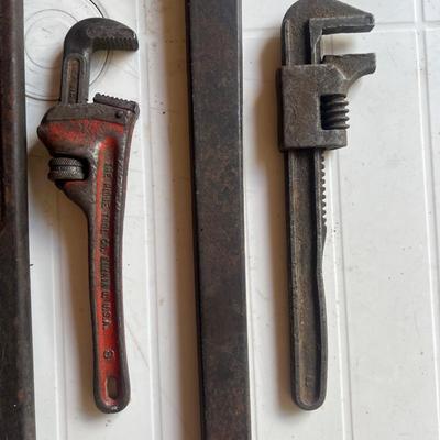 Pipe Wrench Lot