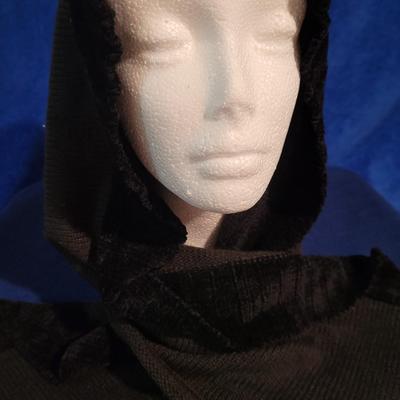 Head Covering with Scarf