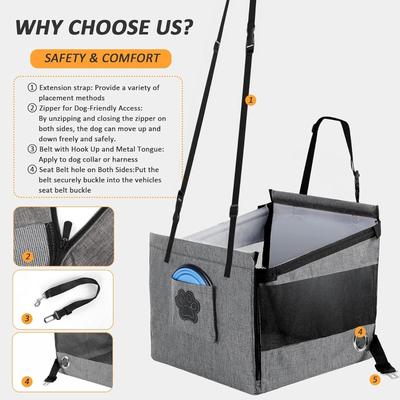Pet Safety Car Seat (New)