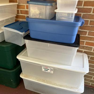Plastic Tote Lot of 20