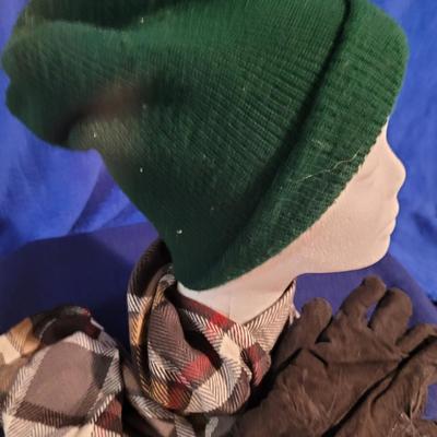 Stocking Cap, Gloves & Gloves