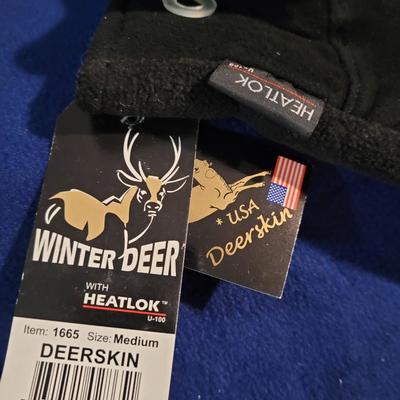 Deerskin Heatlok Gloves  New