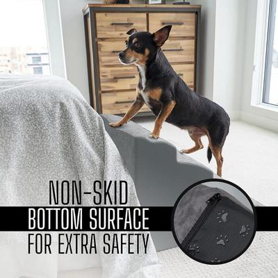 Zicoto 4 Step Gray Pet Stairs (New)