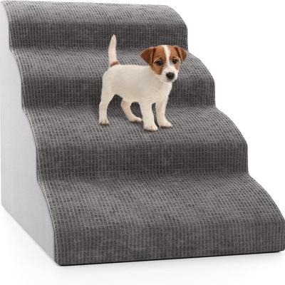 Zicoto 4 Step Gray Pet Stairs (New)