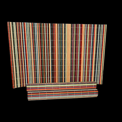 4 Multi-Color Bamboo Placemats