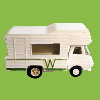Vintage 1970's Tonka Winnebago Toy RV/Camper