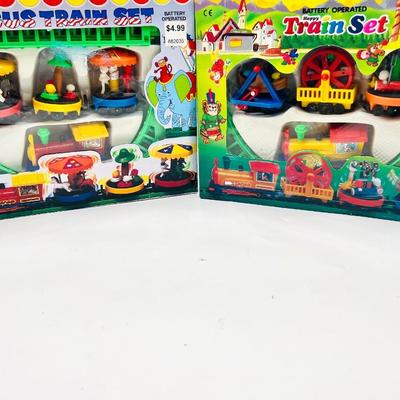 Vintage Toy Train Sets
