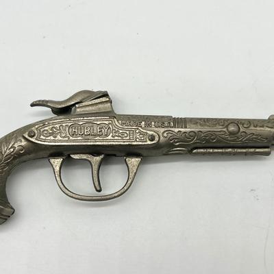 Vintage Toy  Gun Lot of 6 & Leather Holster