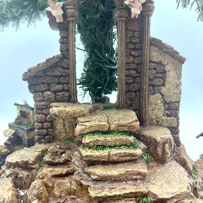 Hawthorne Village Light Musical Nativity Christmas Tree