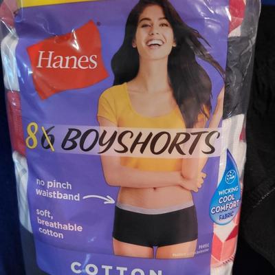 Hanes Boy Shorts Underwear & Firmer Panties   New