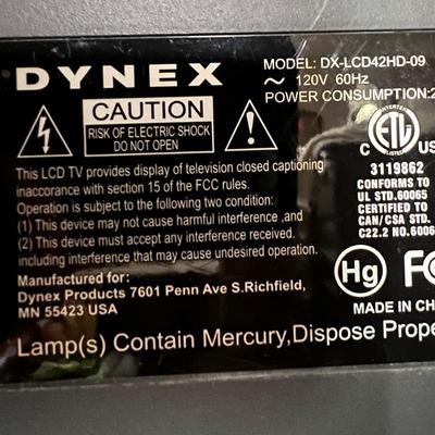 DYNEX 42â€ LCD TV *NOT A SMART TV*