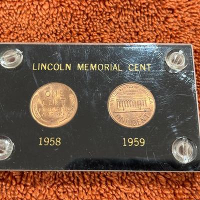 Lincoln Memorial Penny Set