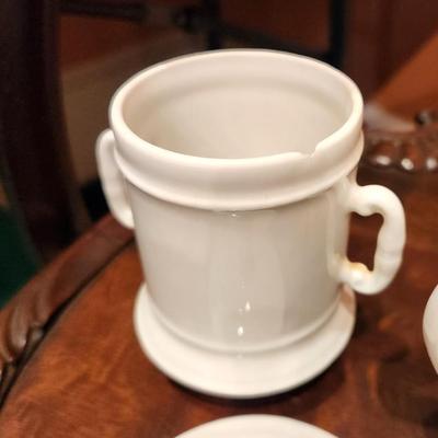 Lot #121  Pair of Vintage French "Pour Over" Coffee Pots