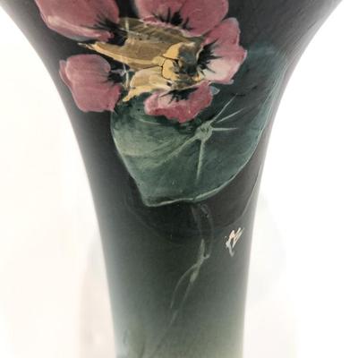 Lot #137  Vintage WELLER Art Vase - Signed