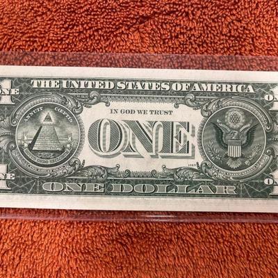 1963-B $1 Federal Reserve Note, Uncirculated