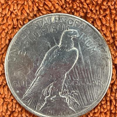 1934 Peace Dollar, Silver