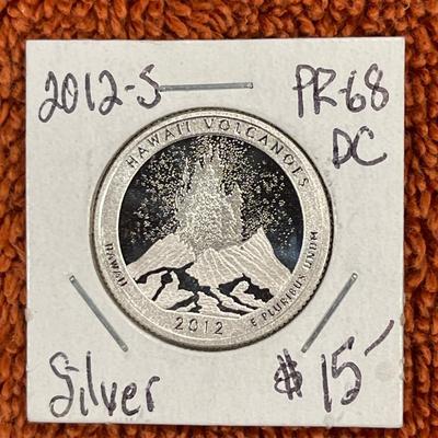 2012-S Proof Silver Quarter