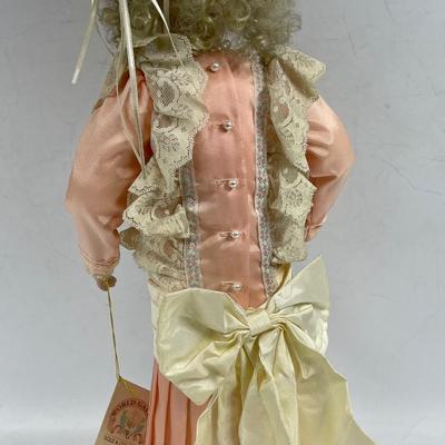 World Gallery Fanny Hayes Porcelain Doll by Jan Hollebrands Signature Series 940/2000 LE - 1992