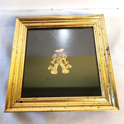 Lot #152  Vintage Panamanian Golden Huaca (Medicine Man)