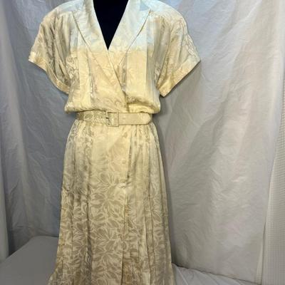 1986 Argenti 100% Silk Dress