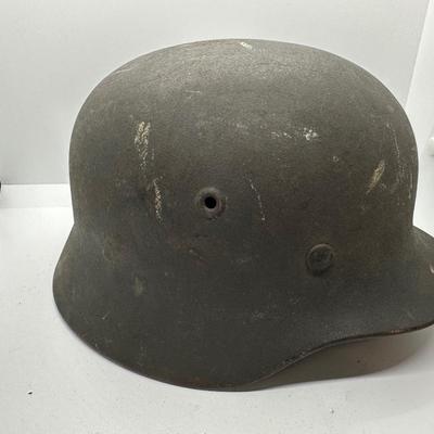 German M40 Single Decal Luftwaffe Helmet With Liner (see description)
