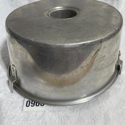 2 pc aluminum Angel food cake pan